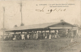 GUINEE FRANCAISE - CONAKRY - LE PETIT MARCHE (MARCHE INDIGENE) - ED. COMPTOIR PARISIEN #29 - 1906 - Guinée Française