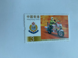 Hong Kong Stamp Motorcycle MNH - FDC