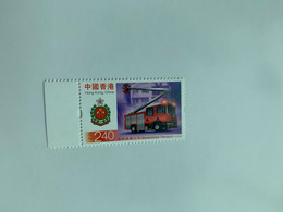 Hong Kong Stamp Fire Engine MNH - FDC