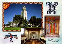 (2 H 48)  USA Posted To Australia During COVID-19 Pancemic Crisis - Nebraska State Capitol - Sonstige & Ohne Zuordnung