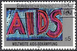 United Nations (Vienna) 1990 - Mi 100 - YT 104 ( Fighting AIDS ) - Gebruikt