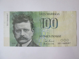 Finland 100 Markkaa 1986,see Pictures - Finland
