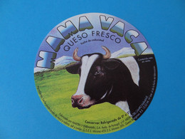 Etiquette De Fromage Mama Vaca Espagne - Formaggio