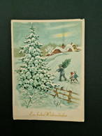 Weihnachtskarte 1958, Gelaufen - Non Classés