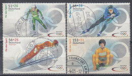 GERMANY Bundes 2237-2240,used - Invierno 2002: Salt Lake City