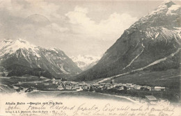 Albula Bahn Bergün Mit Piz Aela 1905 - Bergün/Bravuogn