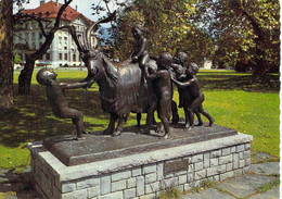 Vevey - Statue "La Première Chevauchée De Bacchus" - Premier