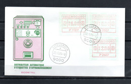 AC9-5 Ettelbrubk FDC Avec Timbres De Distributeurs 6f, 10f Et 12f  A Saisir !!! - Briefe U. Dokumente