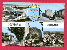 CPSM (Réf : CC957) Souvenir De BELLEGARDE (30 GARD) MULTI VUES - Bellegarde