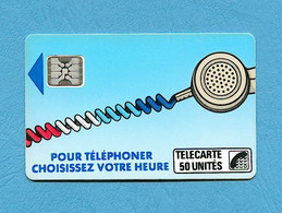 ( 5860 ) - CORDONS BLEUS - 50.U - ( Ko 31 - 610  ) - *** TBE *** - Voir Scan - - Telefonschnur (Cordon)