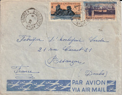 Nelle Calédonie Lettre Nouméa Pour La France - Cartas & Documentos