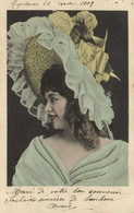 Portrait Jeune Femme Bonnet Ste Catherine Pionnière  RV - Mujeres