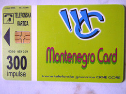 MONTENEGRO - Montenegro