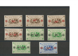 REUNION - 1945 - Belle Série De Londres Surchargés N° 252 à 259 - Neufs ** - TB - Prix Soldé - Unused Stamps