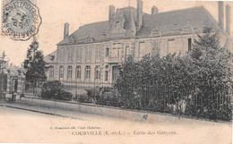 COURVILLE (Eure Et Loir) - Ecole Des Garçons - Courville