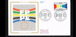 1989 - Europe Sympathy FDC France Mi.2706 - Issue CEF - Cancel Strasbourg [WG046] - 1989