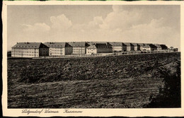 ! Alte Ansichtskarte Weimar Lützendorf, Kaserne, Militär, 3. Reich, Thüringen - Caserme