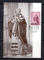 ✅ 1963 " SAINT CYRILLE ET METHODE " Sur Carte Maximum Du VATICAN. N° YT 389. Parfait état. CM - Cartes-Maximum (CM)