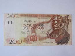 Bolivia 200 Bolivianos 1986 Fantasy Note,see Pictures - Bolivia