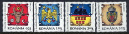 ROMANIA 2008 Provincial Arms Set Of 4   MNH / **.  Michel 6326-29 - Nuovi