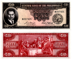 Philippines 50 Pesos ND 1949 P-138 UNC - Philippines