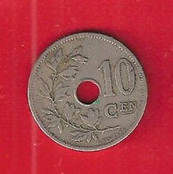 BELGIQUE - 10 CENTIMES - LÉOPOLD II - 1905 - 10 Cents