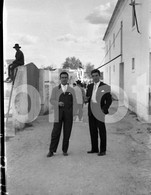 1957 MARRIAGE CASAMENTO CORUCHE RIBATEJO PORTUGAL SET ORIGINAL 60mm NEGATIVE NOT PHOTO FOTO LCAS199 - Non Classés