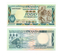 Rwanda 1000 Francs 1988 P-18 UNC - Ruanda