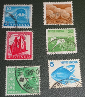 India - ~ 1981  - Leftovers - Included Michel 792 Tm 794 - Gebruikt - Cancelled - Used Stamps
