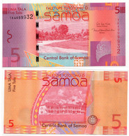 Samoa 5 Tala ND 2008 P-38 UNC - Samoa