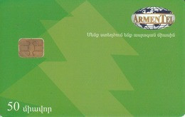 ARMENIA - Happy New Year 1,Christmas Tree, ArmenTel Telecard 50 Units, Tirage 20000, Sample No CN - Arménie