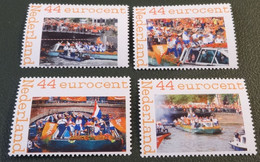 Nederland - NVPH - Persoonlijk Postfris - Voetbal - Huldiging Oranje Op De Grachten - 4 Stuks - Persoonlijke Postzegels