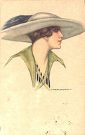 Femme Woman Chapeau Nanni 1919 - Nanni