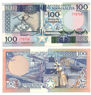 Somalia 100 Shillings 1989 P-35 UNC - Somalië