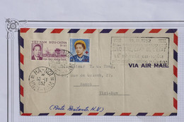 AU1 VIETNAM  BELLE LETTRE 1952   HA NOI + BIRTHDAY BAODAI+SURCHARGE TP ++ A VOIR + +AFFRANC. PLAISANT - Vietnam
