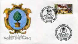 Germany Deutschland FDC Mi# 1229 - Stamp Day, Mail Transport - FDC: Covers