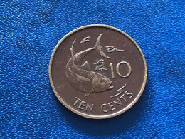 Umlaufmünze Seychellen 10 Cents 1982 - Seychellen
