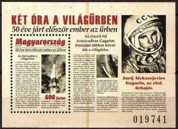 Hungary 2011 Space Gagarin The First Flying 50 Anniversary Block MNH Michel Block 340 - Nuevos