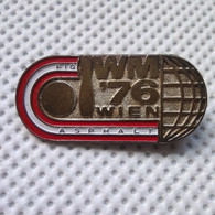 Bowling - WORLD CUP WIEN, AUSTRIA - 1976, Participant Large Pin, Badge (50×24 Mm) - Bowling