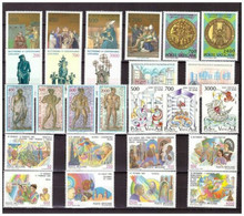 S15555) VATICANO MNH** 1987 Complete Year Set 26v + S/S - 2 Scans - Annate Complete