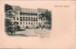 ! Alte Ansichtskarte Dubrovnik Ragusa, Hotel Imperiale, 1898, Verlag Stengel & Co., Dresden, Nr. 5038 - Kroatien