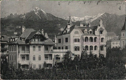 ! 1911 Alte Ansichtskarte , Meran, Pension Ottoburg, Mayastraße 10 - Merano