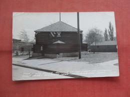 RPPC. The Block House Replica.   Nebraska  City Nebraska >        Ref 5581 - Altri & Non Classificati