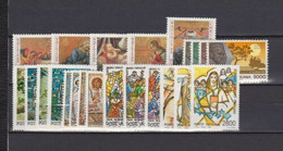 S18200) VATICANO MNH** 1990 Complete Set 23v + S/S (2 Scans) - Annate Complete