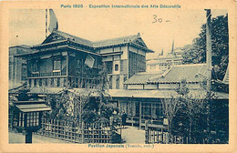 75 - Paris - Exposition Internationale Des Arts Décoratifs De 1925 - Pavillon Japonais - Animée - CPA - Voir Scans Recto - Ausstellungen