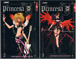 LA PRINCESA DOS LIBROS MANGA NUMEROS 2 Y 3 COMO NUEVOS - Otros & Sin Clasificación