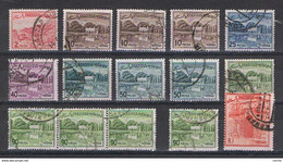 PAKISTAN:  1961/62  ORDINARY  SERIES  -  LOT  15  USED  REP.  STAMPS  -  YV/TELL. 131//140 A - Pakistan