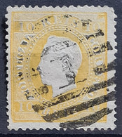 PORTUGAL 1870 - Canceled - Sc# 35d - Perf. 13.5 - Usado