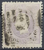 PORTUGAL 1873 - Canceled - Sc# 49 - Perf. 12.5 - Oblitérés