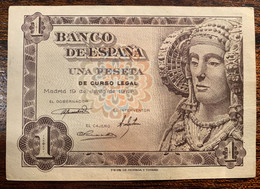 1948- 1 PESETA SERIE L SIN CIRCULAR - 1-2 Pesetas